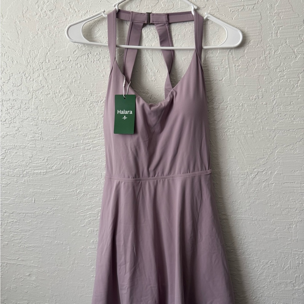 Bnwt Halara Backless Twisted Active Dress